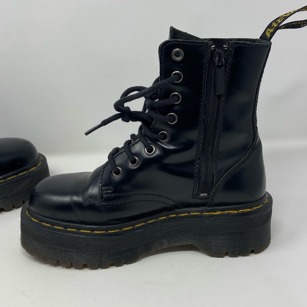 Doc Marten Platform Jadon Boots Chunky Dr. Martens Women’s Size 5 Men’s 4 ~ NICE - Picture 7 of 16